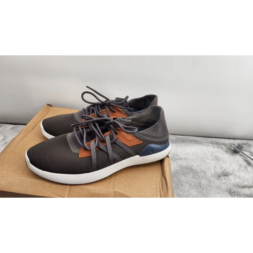 OluKai Men's Size 9M Pavement Vintage‎ Indigo Mio Li Casual Shoes